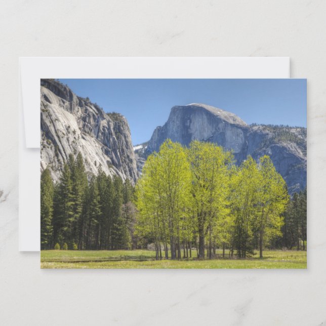 Uitzicht van Half Dome (Voorkant)