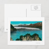 Uitzicht van Harding Glacier in Herurrection Bay Briefkaart (Voorkant / Achterkant)