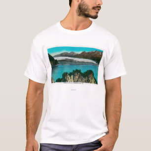 Uitzicht van Harding Glacier in Herurrection Bay T-shirt