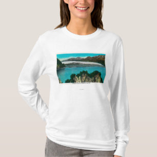 Uitzicht van Harding Glacier in Herurrection Bay T-shirt