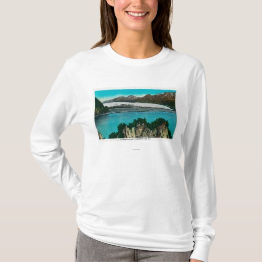 Uitzicht van Harding Glacier in Herurrection Bay T-shirt (Voorkant)