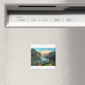 Uitzicht van Harpers Ferry, Va. -1907 Magneet (Insitu (Vaatwasser))