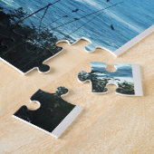Uitzicht van Hart's Cove, Oregon Coast Legpuzzel (Zijkant)