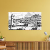 Uitzicht van Havana Canvas Afdruk (Insitu (Woonkamer))