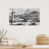 Uitzicht van Havana Poster (Keuken)