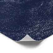 Uitzicht van Hawaï uit de ruimte Poster (Hoek)