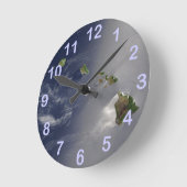 Uitzicht van Hawaï uit de ruimte Ronde Klok (Hoek)