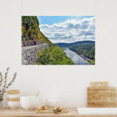 Uitzicht van Hawk's Nest Highway Poster (Keuken)