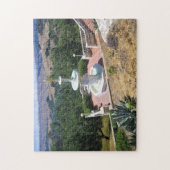 Uitzicht van Hearst Castle, San Simeon, Californië Legpuzzel (Verticaal)