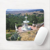 Uitzicht van Hearst Castle, San Simeon, Californië Muismat (Met muis)