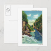 Uitzicht van Herfst Creek Gorge Briefkaart (Voorkant / Achterkant)