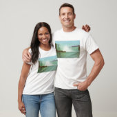 Uitzicht van Herfsten van Hoefijzers T-shirt (Unisex)
