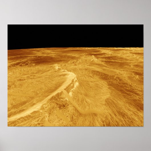 uitzicht van het 3D-perspectief van Latona Vorona Poster (Voorkant)