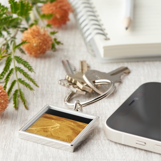 uitzicht van het 3D-perspectief van Latona Vorona Sleutelhanger (Zijkant)