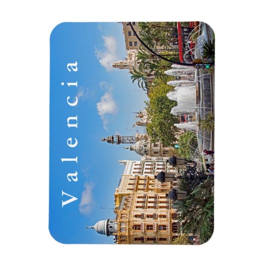 Uitzicht van het "Administratieplein". Magneet (Verticaal)