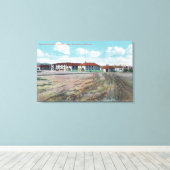 Uitzicht van het Algemeen Ziekenhuis, Presidio Canvas Afdruk (Insitu (Houten vloer))