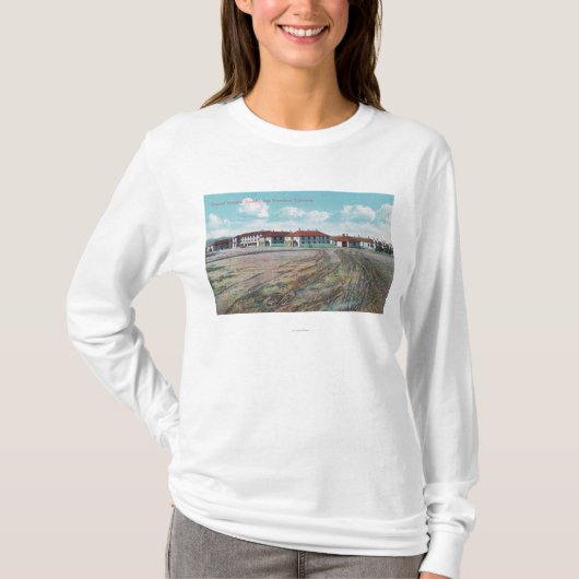 Uitzicht van het Algemeen Ziekenhuis, Presidio T-shirt (Voorkant)