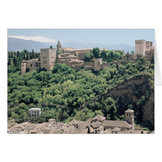 Uitzicht van het Alhambra (Voorkant Horizontaal)