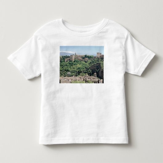 Uitzicht van het Alhambra Kinder Shirts (Voorkant)