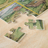 Uitzicht van het Alhambra uit 'Civitates Orbis Ter Legpuzzel (Zijkant)