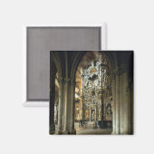 Uitzicht van het altaar en het "Transparente", c.1 Magneet (Voorkant / Achterkant)