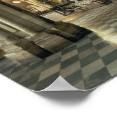 Uitzicht van het altaar en het "Transparente", c.1 Poster (Hoek)