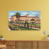 Uitzicht van het Ambassadeur Hotel Canvas Afdruk (Insitu (Woonkamer))