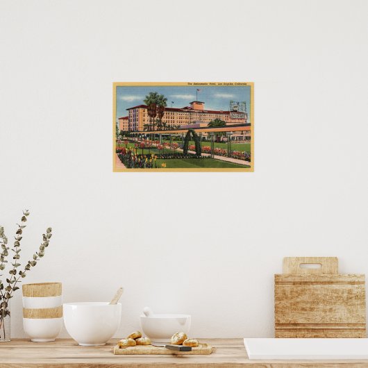 Uitzicht van het Ambassadeur Hotel Poster (Keuken)