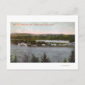 Uitzicht van het Amusement Park Oaks Briefkaart (Voorkant)