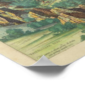 Uitzicht van het antiek Thessalië uit de Atlas Poster (Hoek)