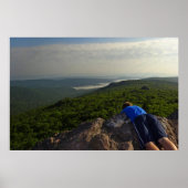 Uitzicht van het Appalachian Trail, Grayson Highla Poster (Voorkant)