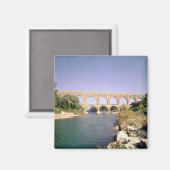 Uitzicht van het aquaduct, gebouwd c.19 BC Magneet (Voorkant / Achterkant)