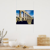 Uitzicht van het aquaduct poster (Keuken)