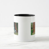 Uitzicht van het Auto TreeBig Basin State Park, CA Mok (Midden)