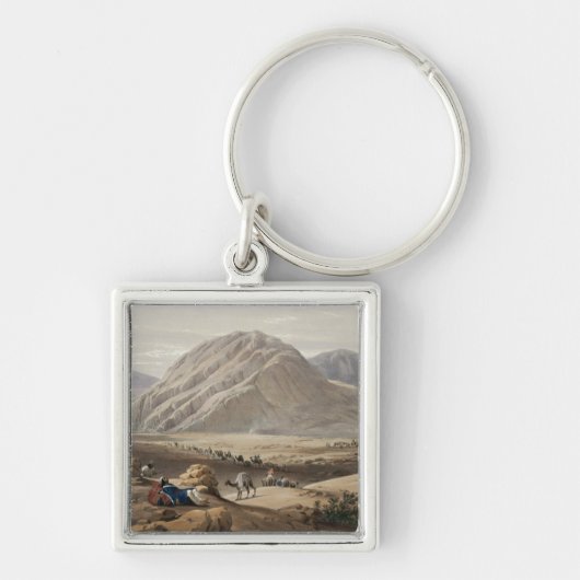 Uitzicht van het Baba-Naunee-gebergte, van 'Schets Sleutelhanger (Voorkant)
