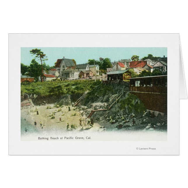 Uitzicht van het badstrand (Voorkant Horizontaal)