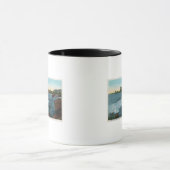 Uitzicht van het Bass Rocks-Surf Mok (Midden)