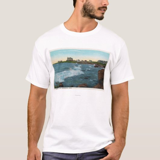 Uitzicht van het Bass Rocks-Surf T-shirt (Voorkant)