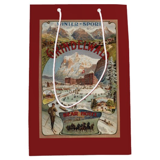 Uitzicht van het Beer Hotel Promotional Poster Medium Cadeauzakje (Voorkant)