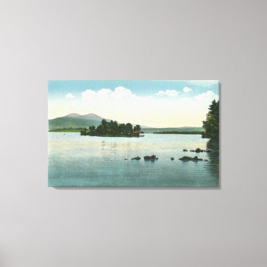 Uitzicht van het Belknap-gebergte Canvas Afdruk (Voorkant)