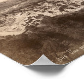 Uitzicht van het bijbelse dorp Bethany Poster (Hoek)