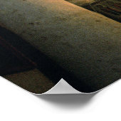 Uitzicht van het binnenland poster (Hoek)