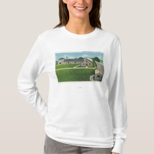 Uitzicht van het binnenland van Vestibule in het O T-shirt