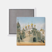 Uitzicht van het Bojaarpaleis in het Kremlin van M Magneet (Voorkant / Achterkant)