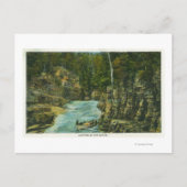 Uitzicht van het Bot Op de Rapids kijken Briefkaart (Voorkant)