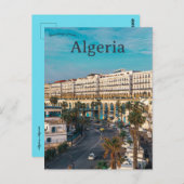Uitzicht van het Briefkaart Algiers Algerije (Voorkant / Achterkant)