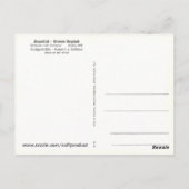  Uitzicht van het Briefkaart Bremen/Vegesack (Achterkant)