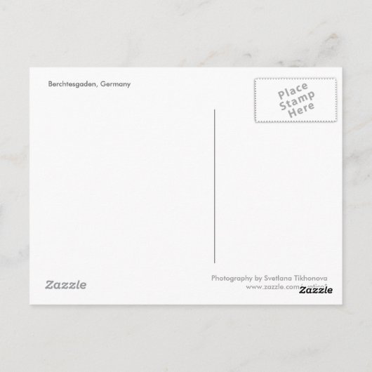 Uitzicht van het briefkaart Jenner (Achterkant)