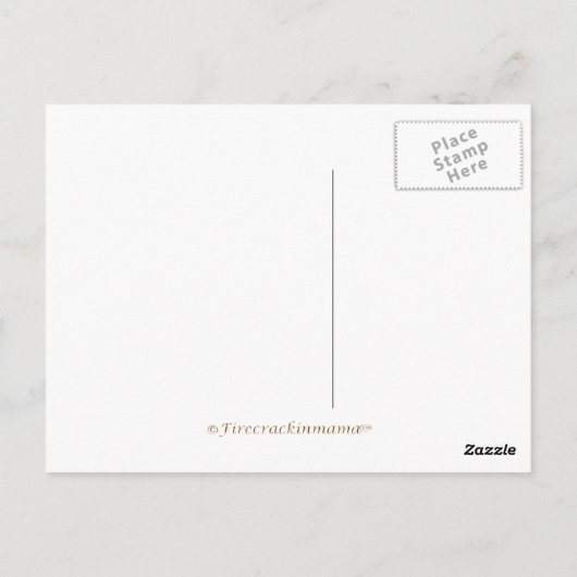 Uitzicht van het Briefkaart van Bergen (Achterkant)