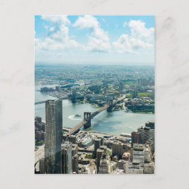 Uitzicht van het Briefkaart van New York